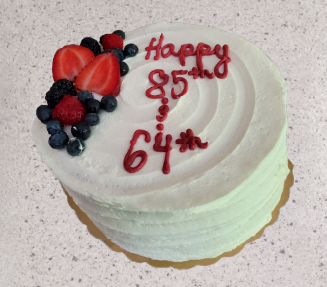 Birthday and Anniversary Cake 6/28.2022