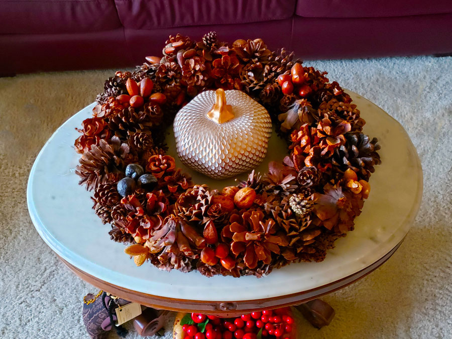 Pine Cone Wreath