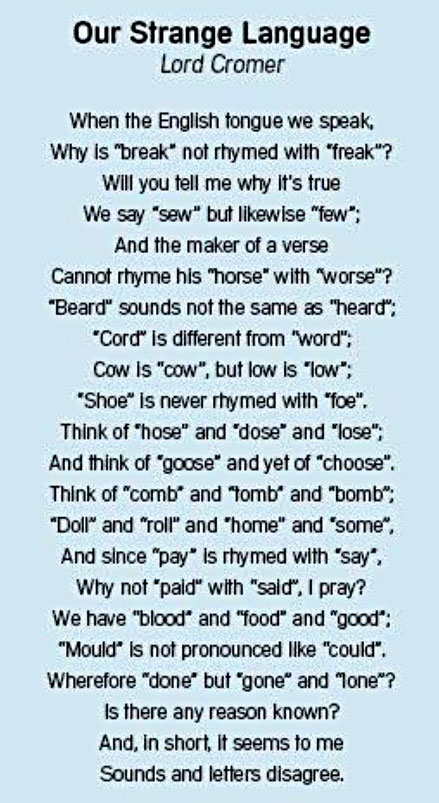 Words and Spelling