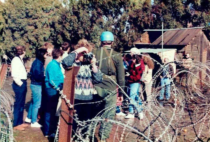 At the Syrian border