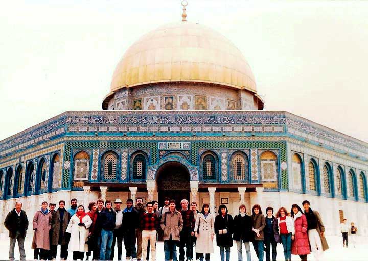 Temple Mount outside of the Dome of the Rock