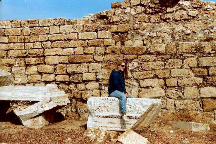 Karen at Caesarea