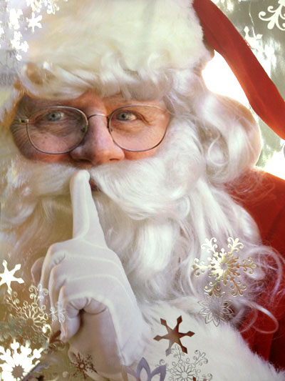 Bill as Santa