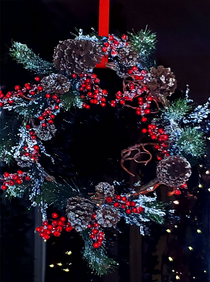 Back Door wreath